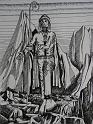 Herr der Steine, 1975, Tusche, 21x30